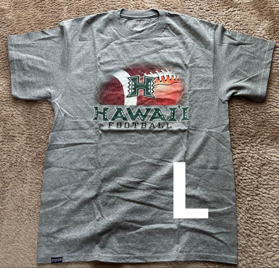 ハワイ大学 フットボール Tシャツ 半袖 レア L メンズ