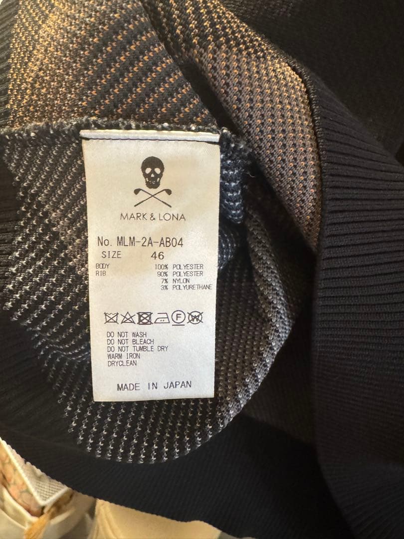 マークアンドロナ MARK&LONA 迷彩 カモフラ セーター GOLF ゴルフ