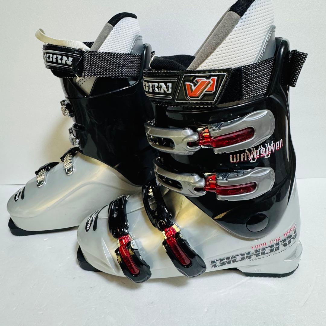 スキーブーツ27cm BIG HORN スキー用ブーツ 黒色ブラック初心者格安