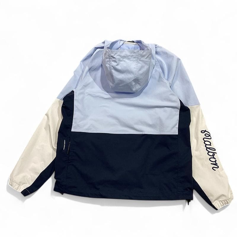 希少 美品 ナイキ× マルボンゴルフ コラボ アノラック ジャケット M ブルー