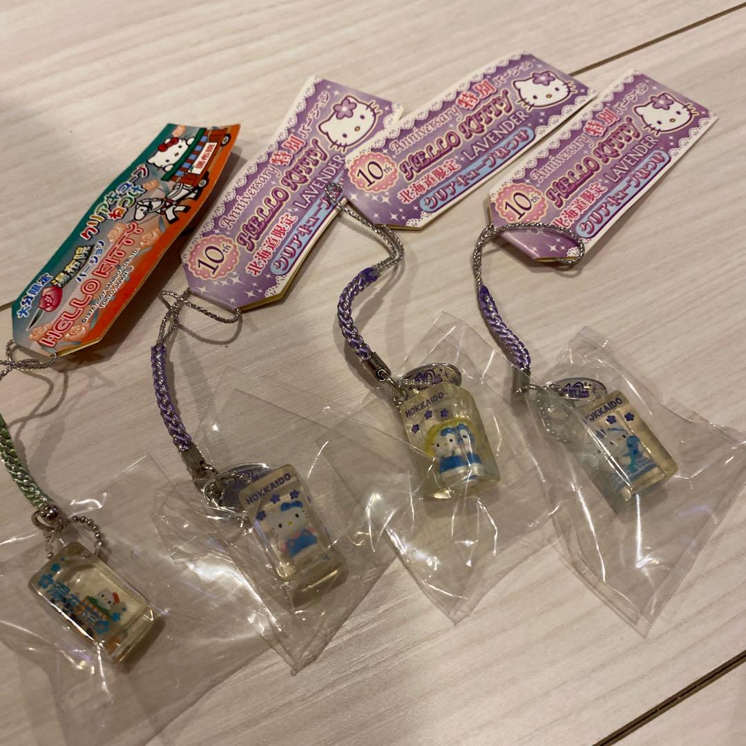 ご当地キティ　クリアキューブ