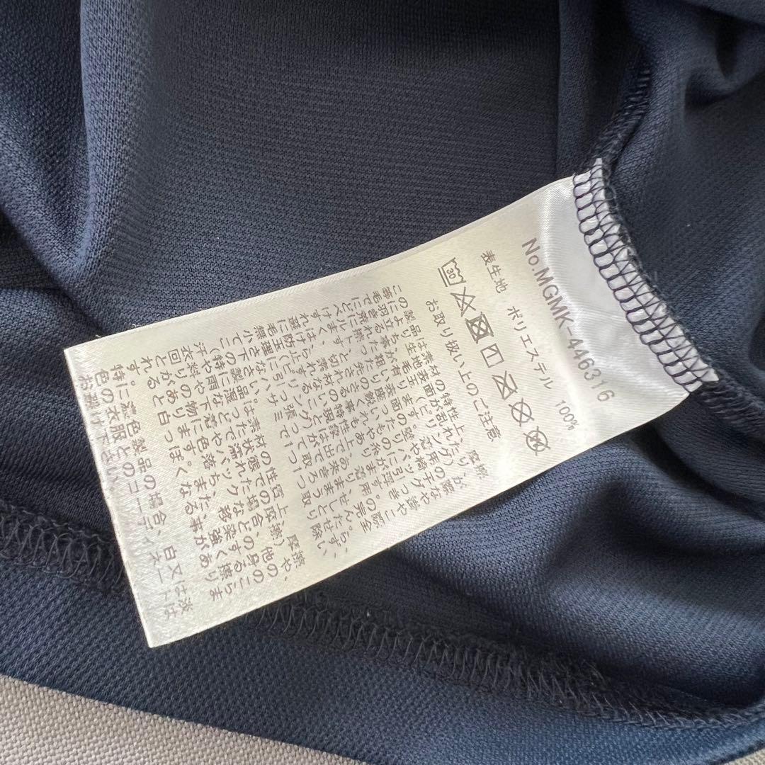 muta MARINE ムータマリン　ロゴマーク　モックネック　シャツ　メンズ