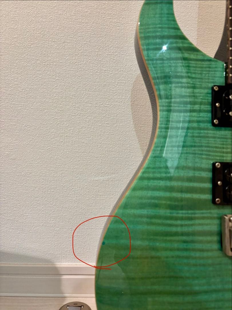 【美品】PRS SE custom24 エメラルドグリーン系