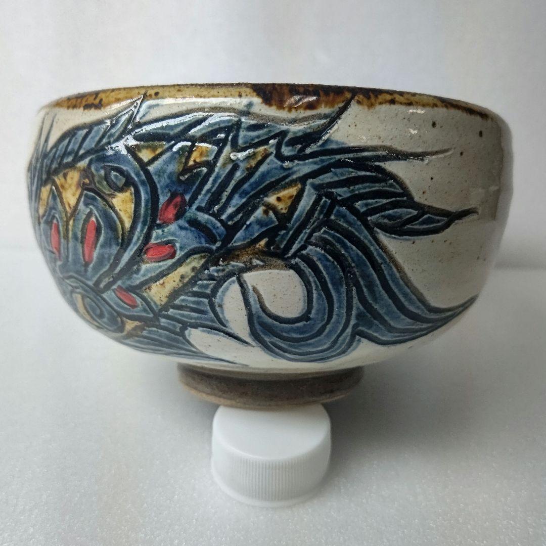 抹茶茶碗 金城秀義作 (大)