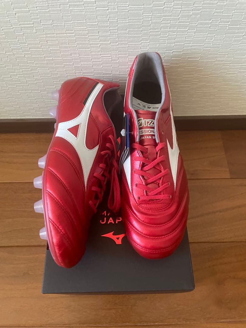 MIZUNO モレリア2Japan Ruby red 40周年記念モデル