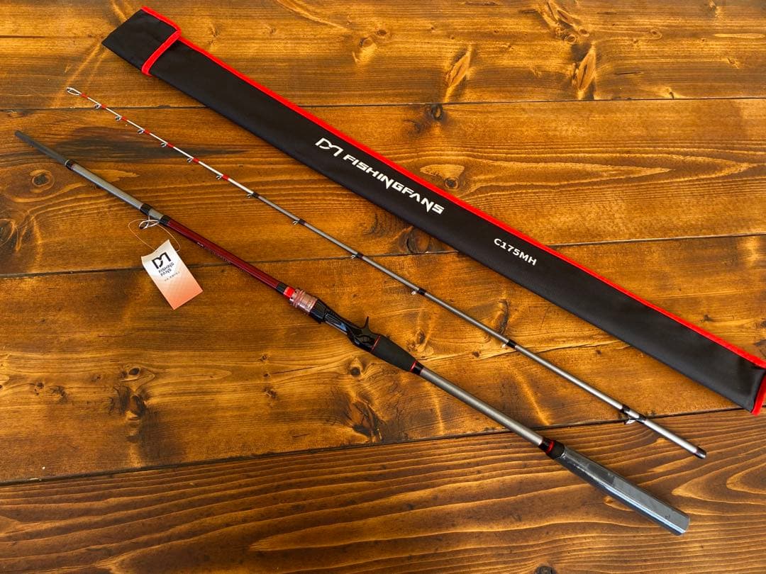 釣り竿セット　ジギングロッド　デジタルカウンター付きリール　タイラバ　左ハンドル