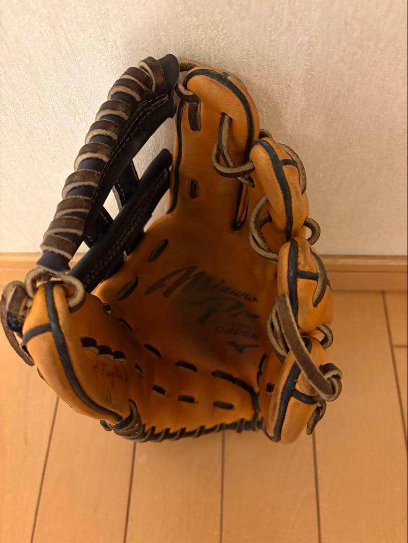 ミズノプロ ダイバーシティブルー　内野手　オーダーグラブ　ミズノ