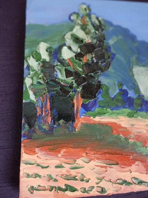 大出哲　油絵　オオイデ　サトシ