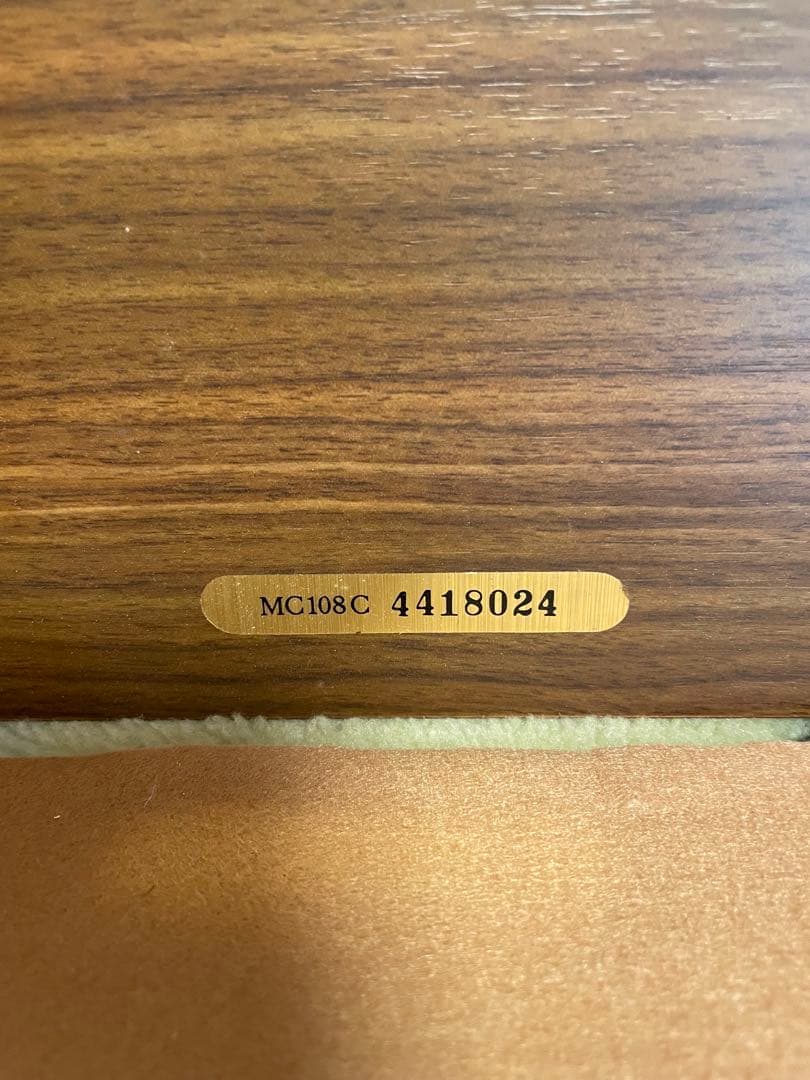 YAMAHA アップライトピアノ MC108C ブラウン