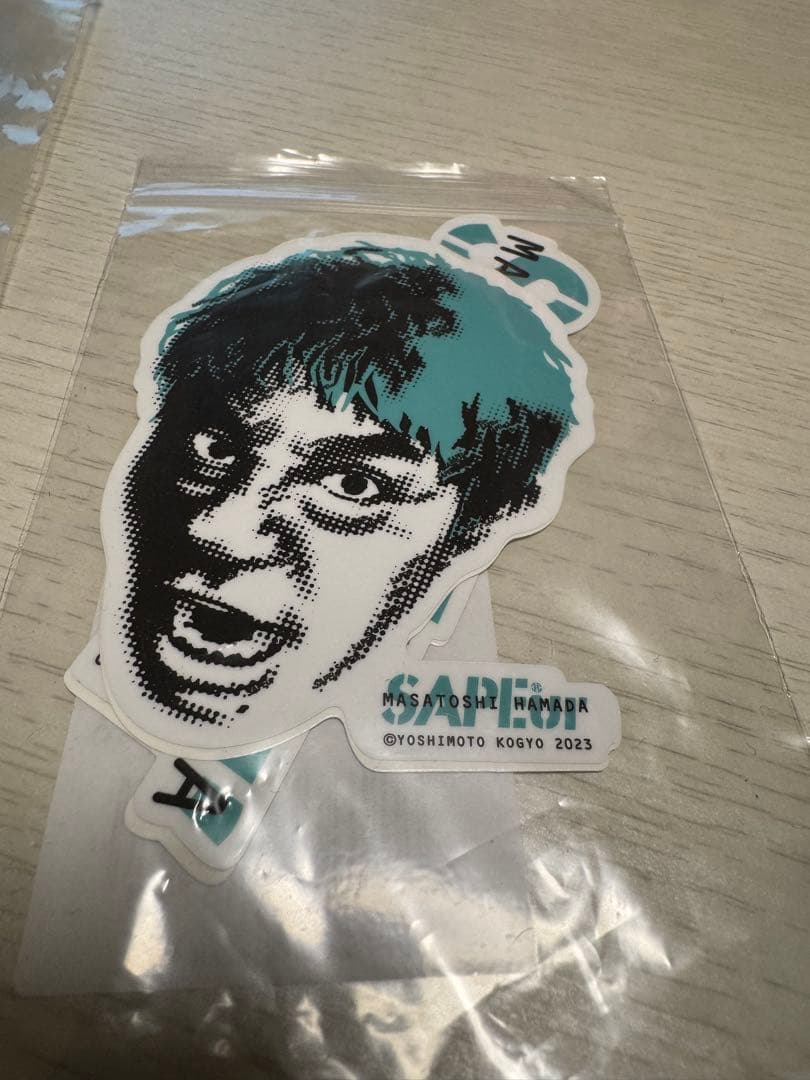 SAPEur HAMADA MASATORSHI コラボステッカー　7枚セット