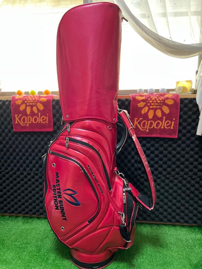 MASTER BUNNY EDITION キャディーバッグ レッド