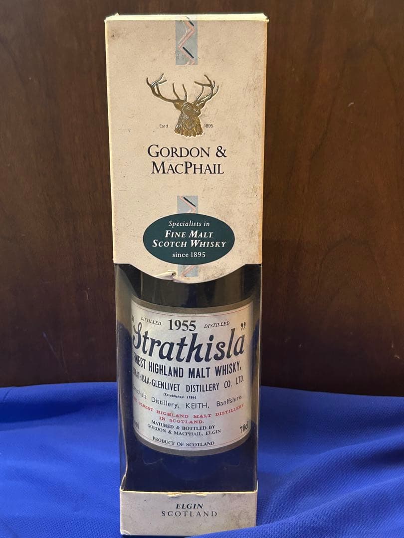 【超希少・未開封】ストラスアイラ 1955年 箱付きシングルモルト