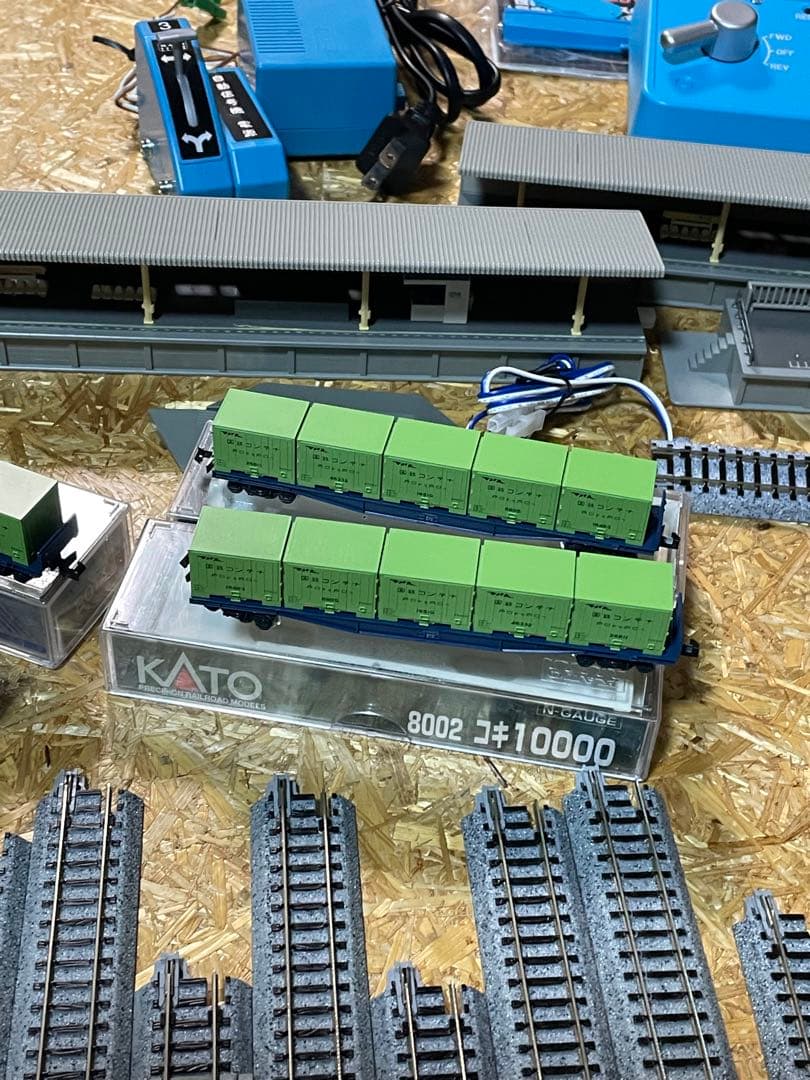 Nゲージ KATOレールセット DE10 貨物　信号機セット