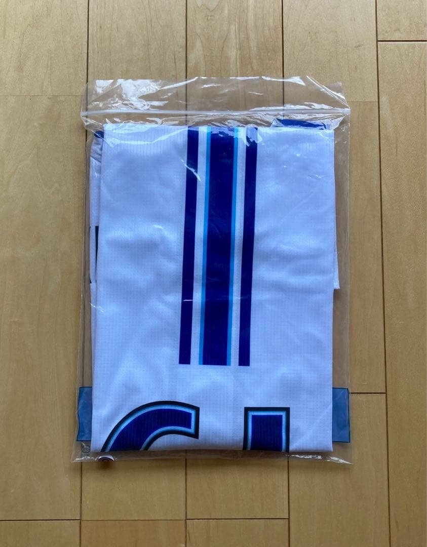 ④【未使用】横浜DeNAベイスターズ　山崎選手　前ホーム　ユニフォーム　Oサイズ