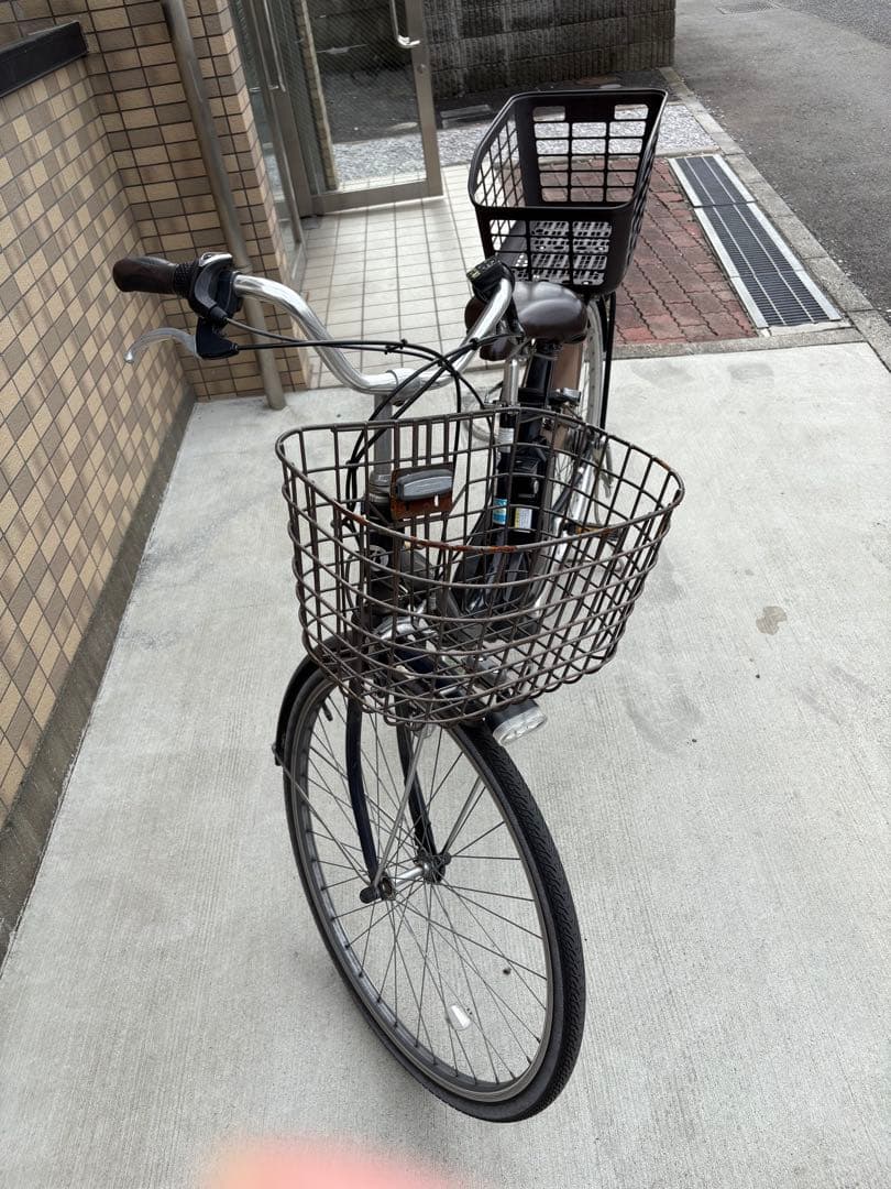 パチンコマルハン昭島店に受け取りに来れる方　電動アシスト自転車 前後バスケット付