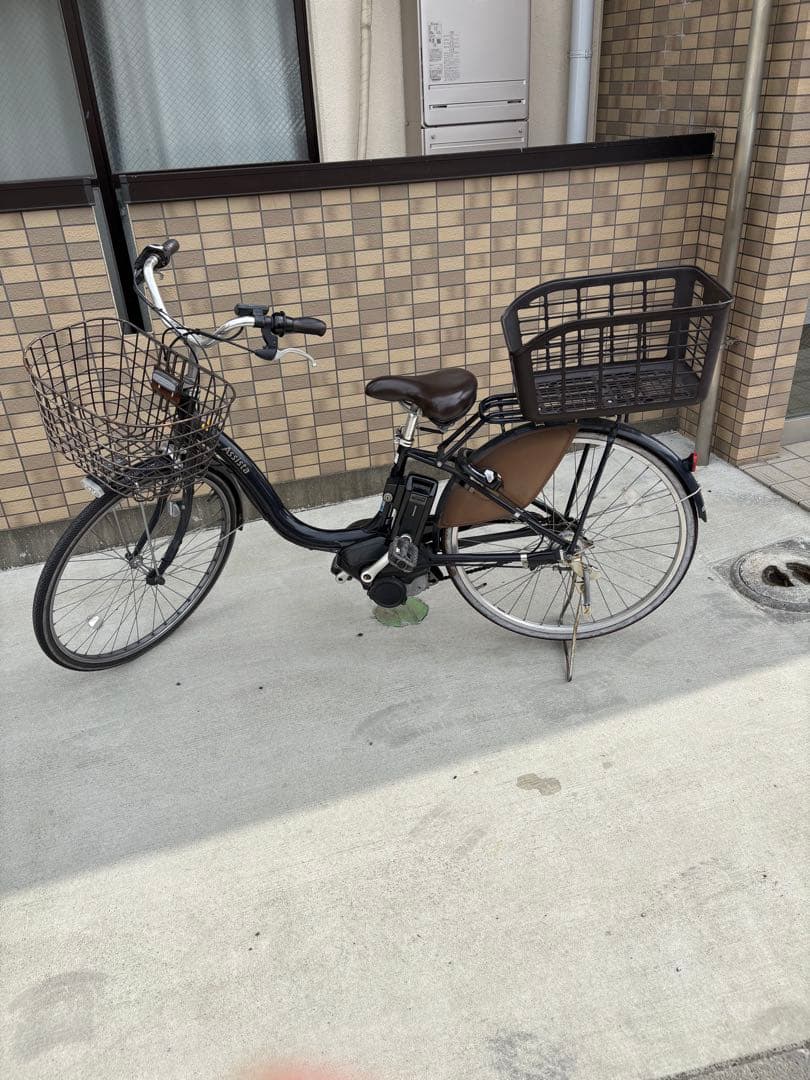 パチンコマルハン昭島店に受け取りに来れる方　電動アシスト自転車 前後バスケット付
