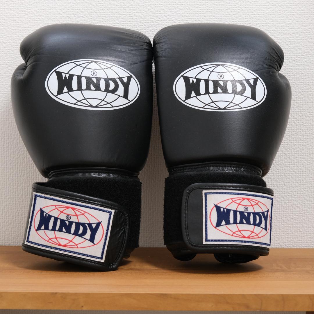 WINDY ボクシンググローブ ブラック 14オンス