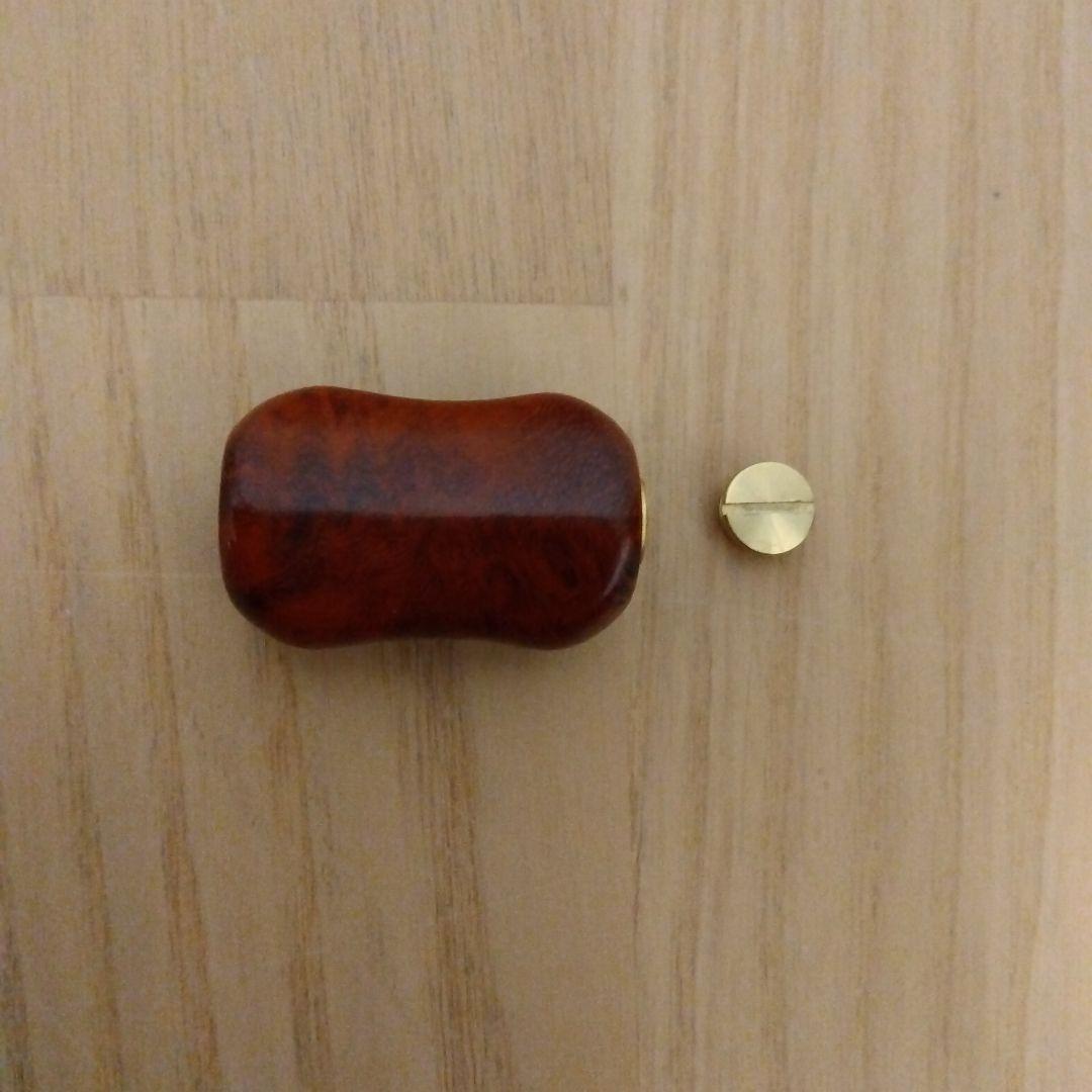 シマノ　夢屋　花梨ハンドルノブ