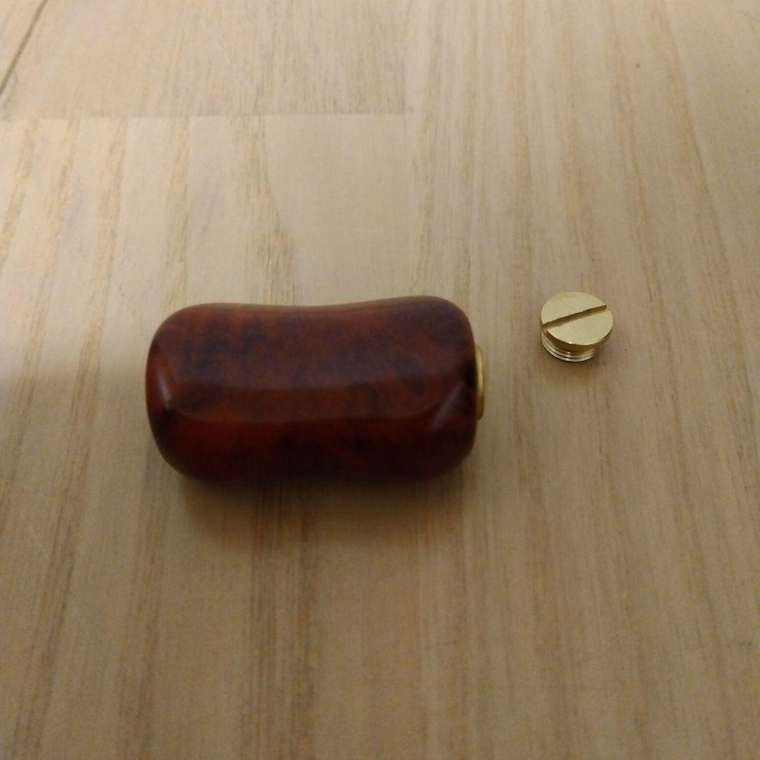 シマノ　夢屋　花梨ハンドルノブ