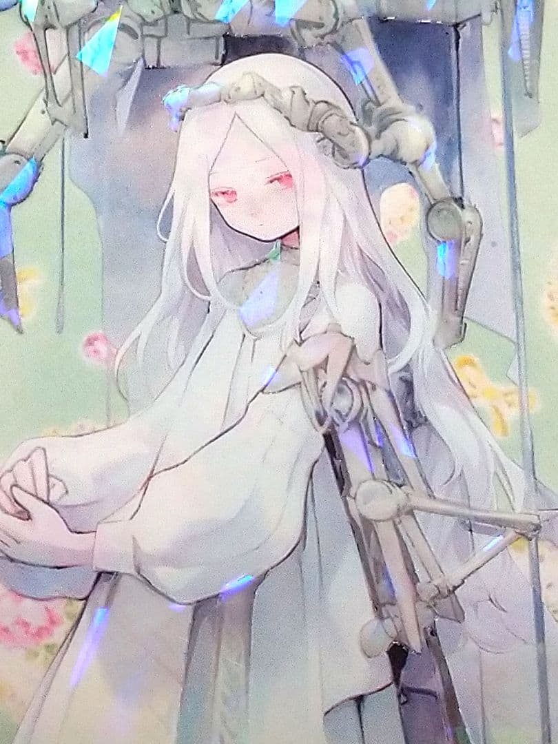 廃盤品✩J846＃机械木偶(贝壳光)十五行詩切り売り海外人物女の子AIマステ