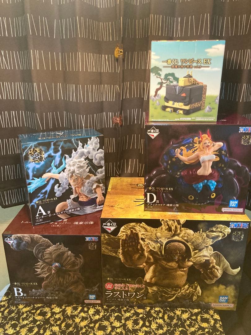 一番くじ ワンピース EX 悪魔を宿す者達　A ＢＤＥラスワン賞