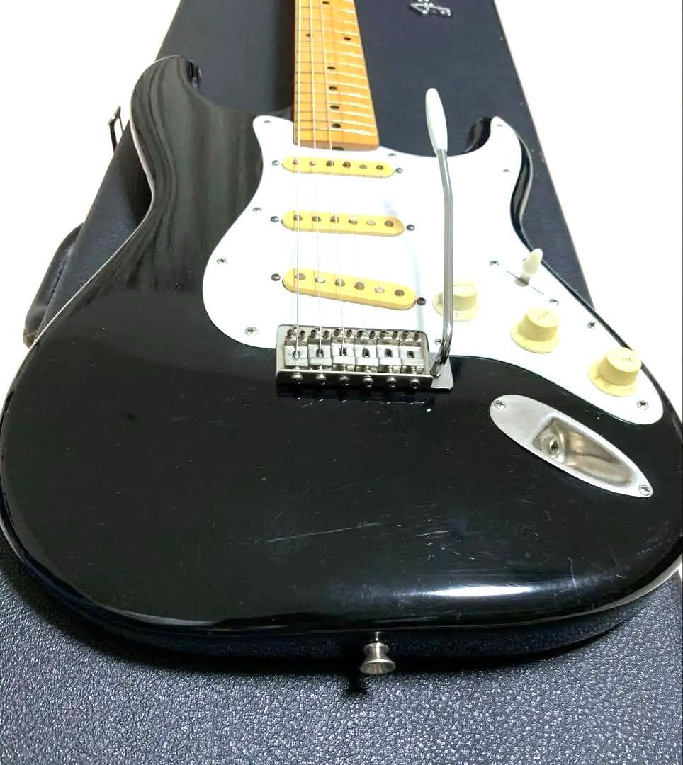 フェルナンデス ストラト エレキギター 石ロゴ ハードケース ジャパンビンテージ