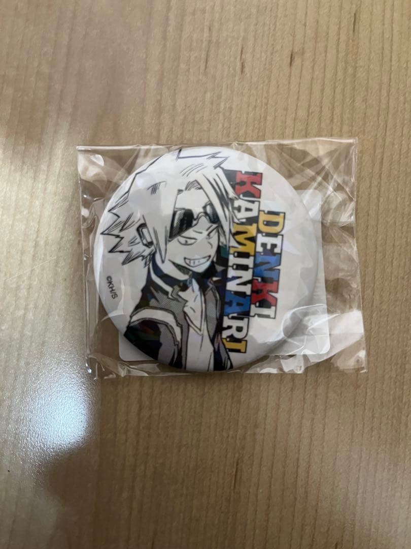 上鳴電気 オールスター 缶バッチ ヒロアカ