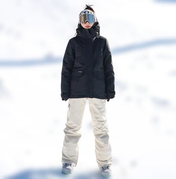 ピンク スノーボードウェア 女性用 ゴーグル付き683