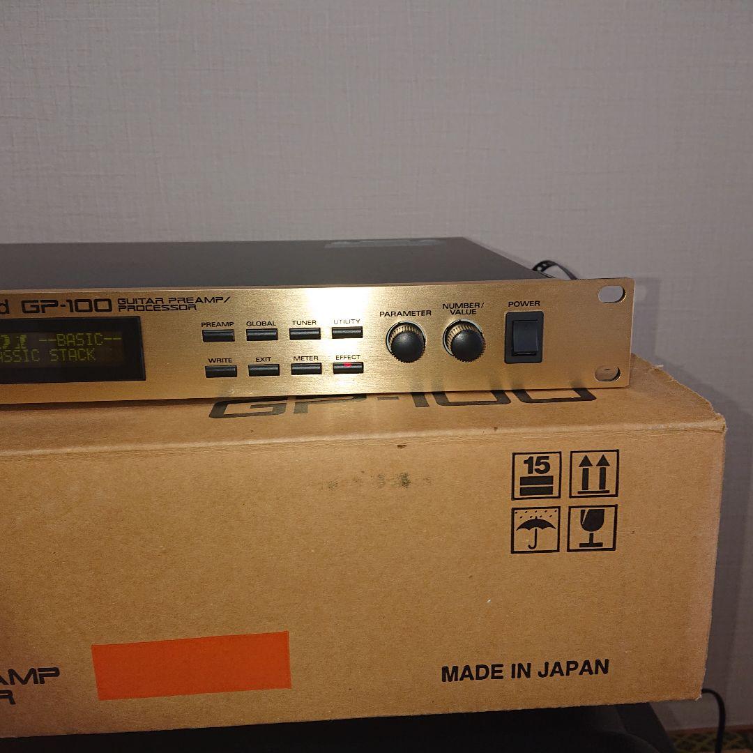 Roland GP-100 ギター プリアンプ/プロセッサー 箱、説明書 付属