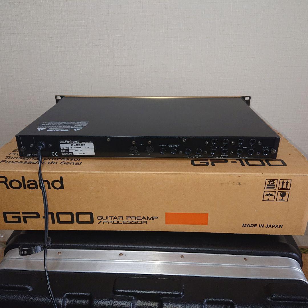 Roland GP-100 ギター プリアンプ/プロセッサー 箱、説明書 付属