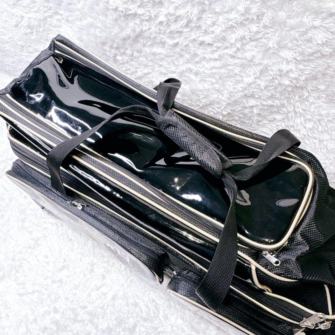 Brunswick 3個用 キャディタイプ ボウリング バッグ キャスター