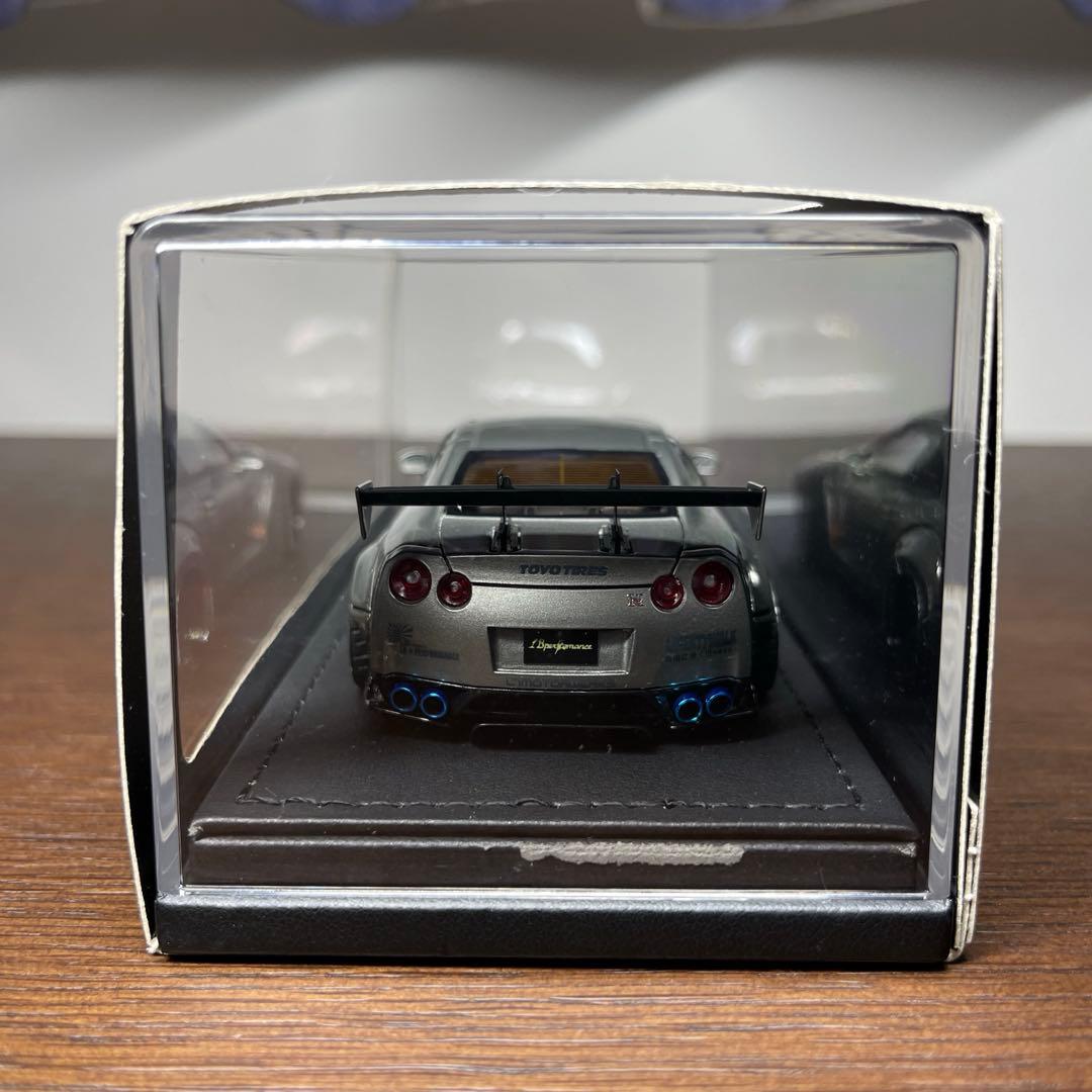 ミニカー ignition momel LB-WORKS GT-R R35 1/43