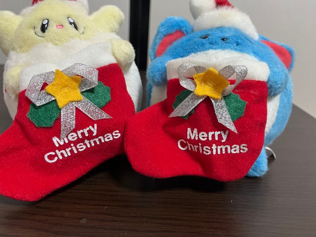 TOMY ポケモン マリル　トゲピー ぬいぐるみ　サンタ　クリスマス　初期