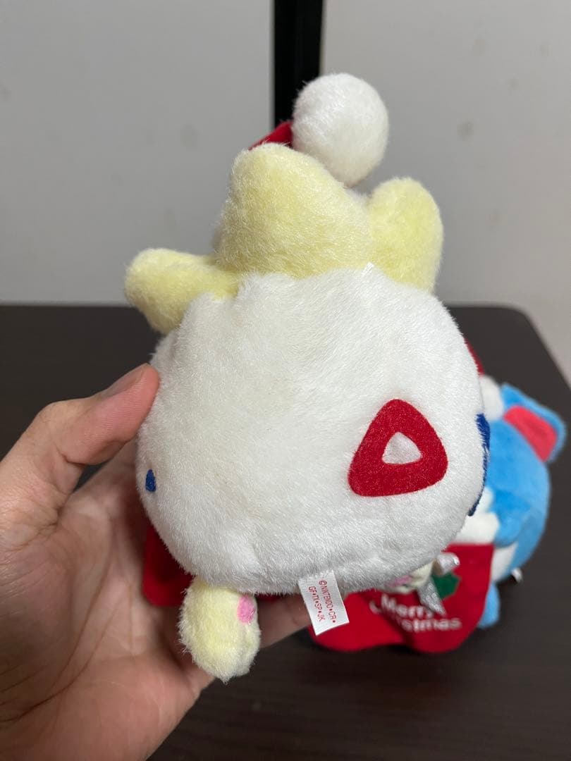 TOMY ポケモン マリル　トゲピー ぬいぐるみ　サンタ　クリスマス　初期