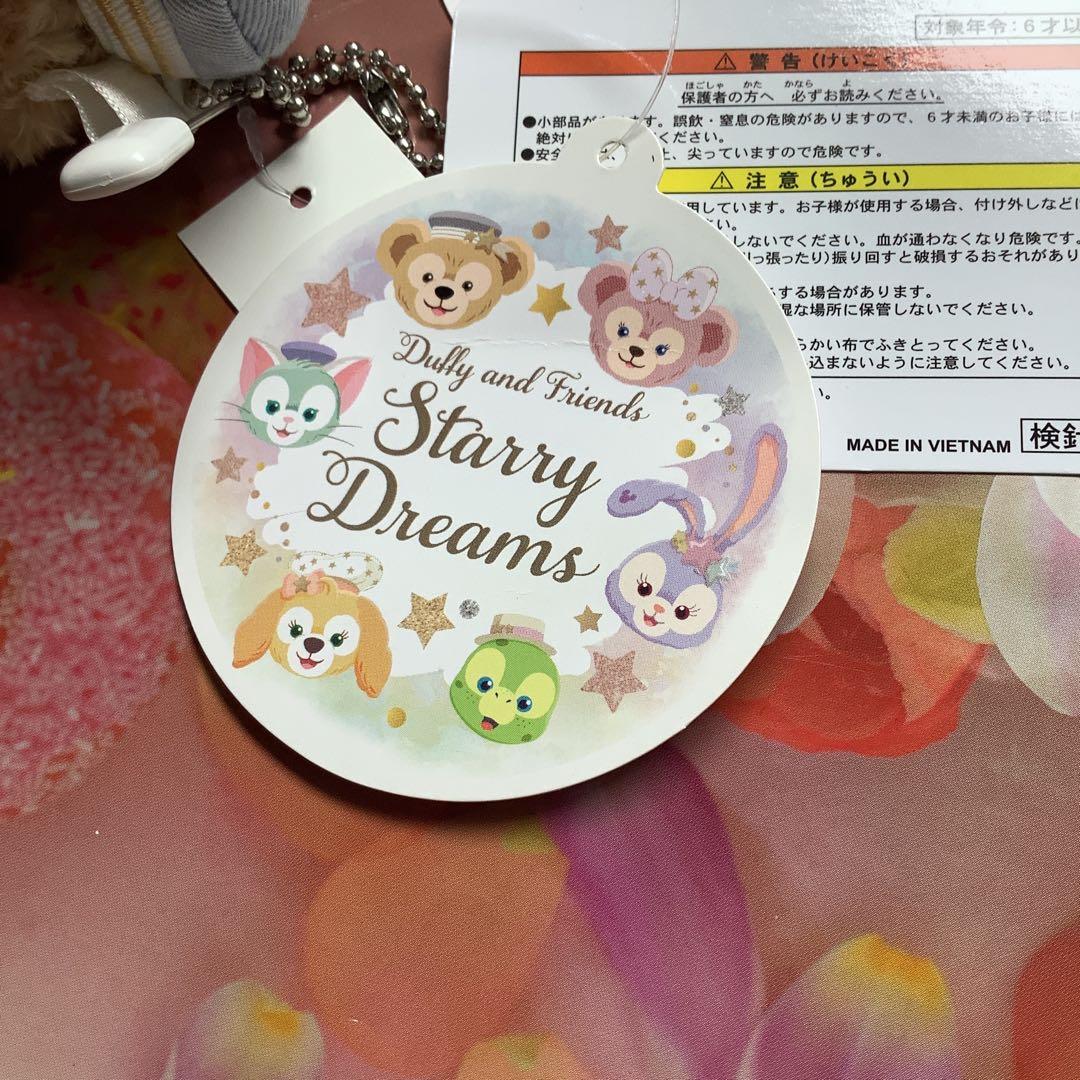 ダッフィー　シェリーメイ　ぬいぐるみ　バッジ