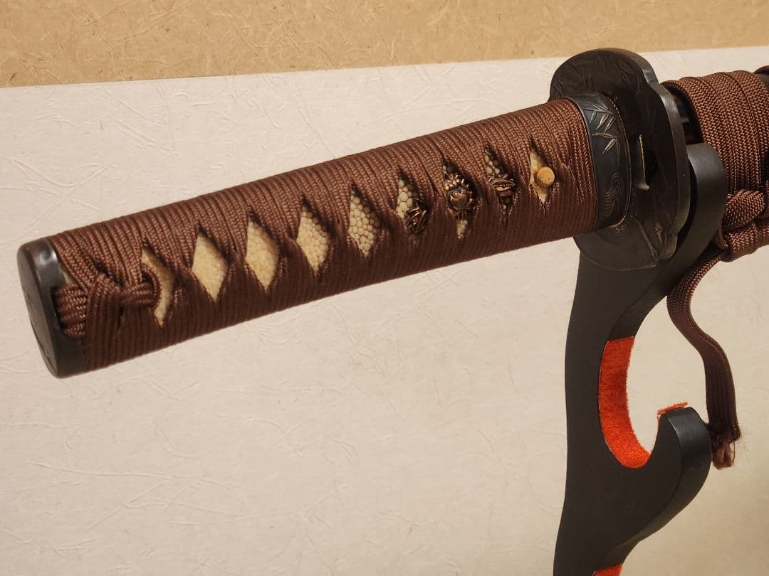 本漆塗 高級拵、脇差、模造刀