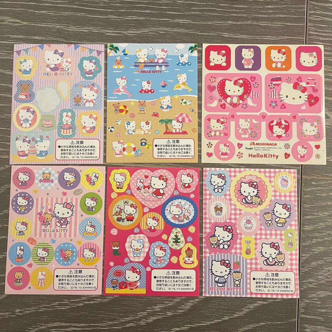 【激レア・希少】当時物 サンリオ キャラクターシール まとめ売り ハローキティ等