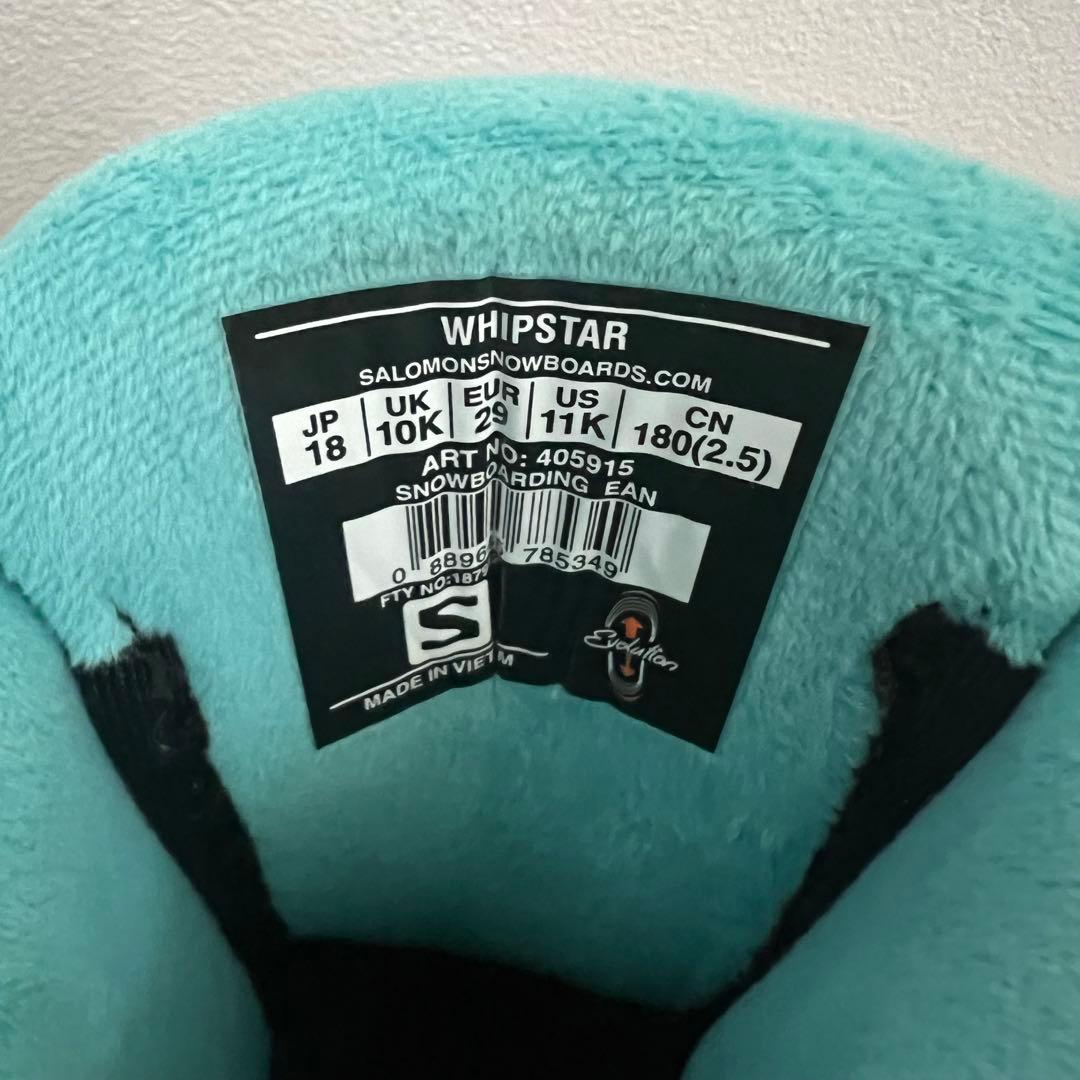 SALOMON サロモン キッズ スノーブーツ 18cm WHIPSTAR