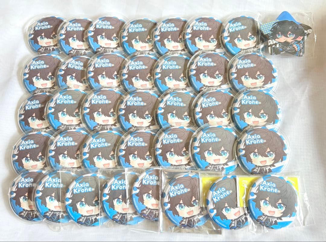 にじさんじ アクシア・クローネ ぷち 缶バッジ