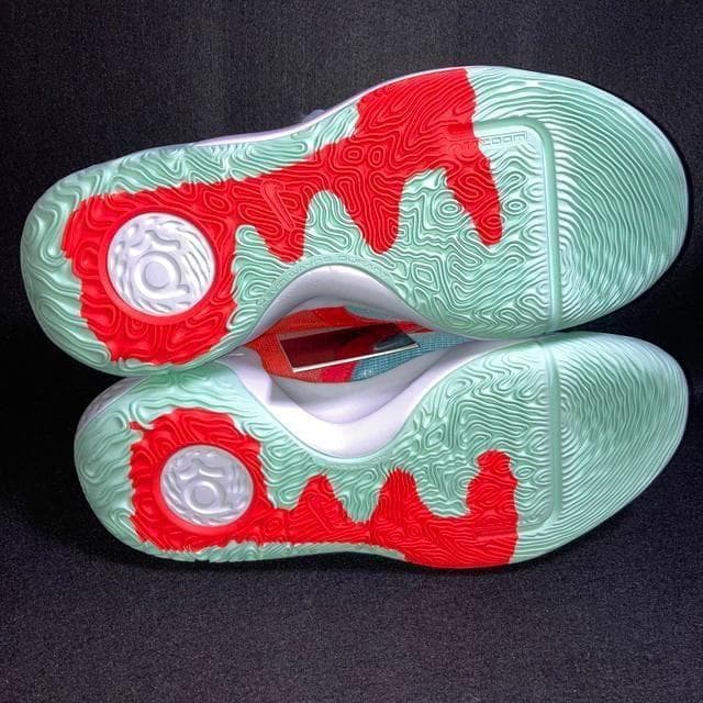 KD TREY 5 X 水色 ライトブルー 白 ホワイト レッド 26.5cm