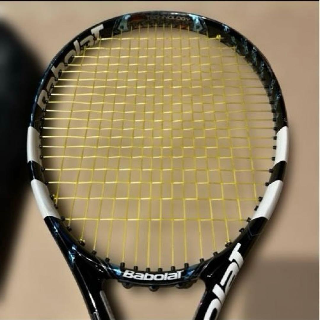 Babolat テニスラケット 硬式テニス　グリップ止め付き