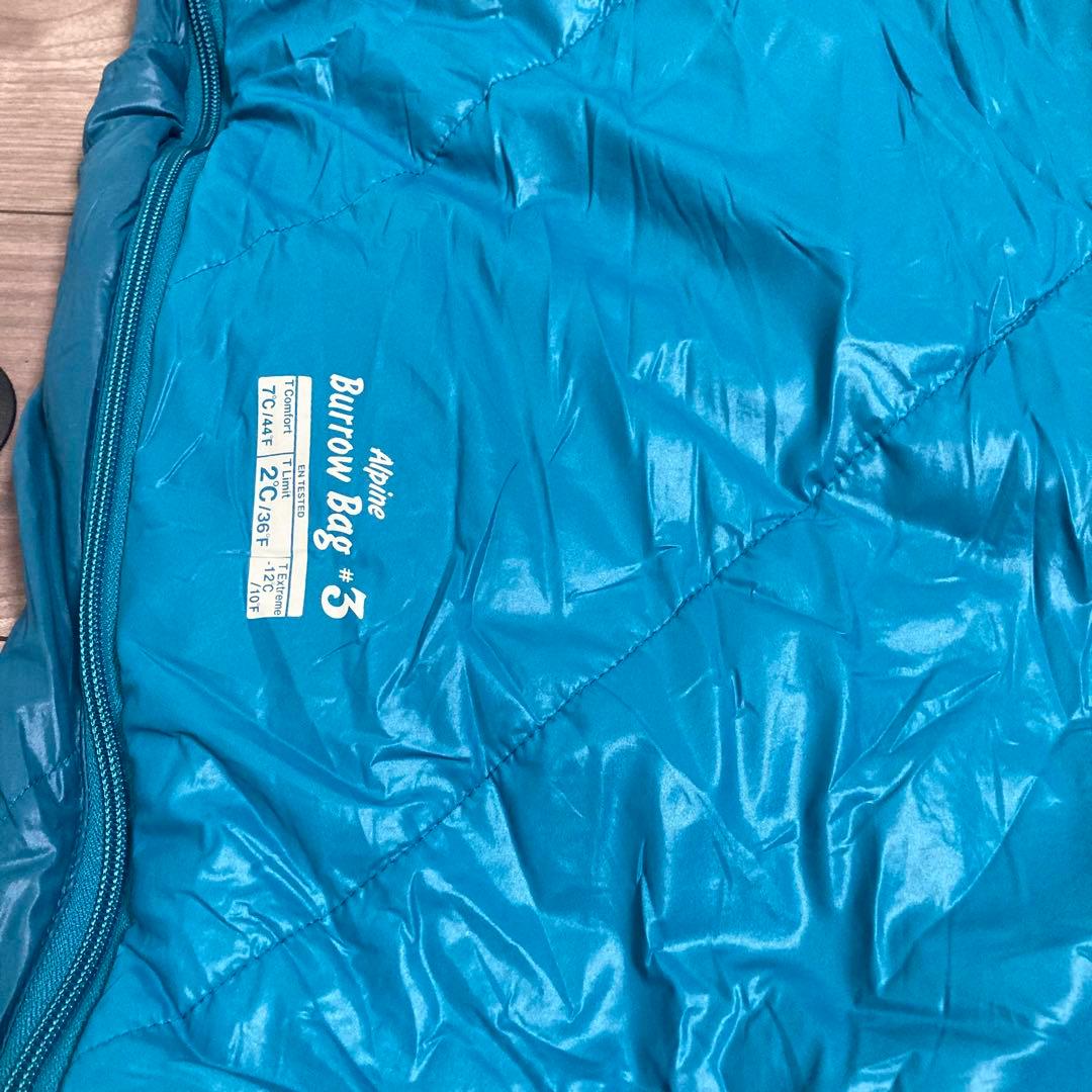 モンベル MontBell アルパインバロウバッグ#3 寝袋 モンベル