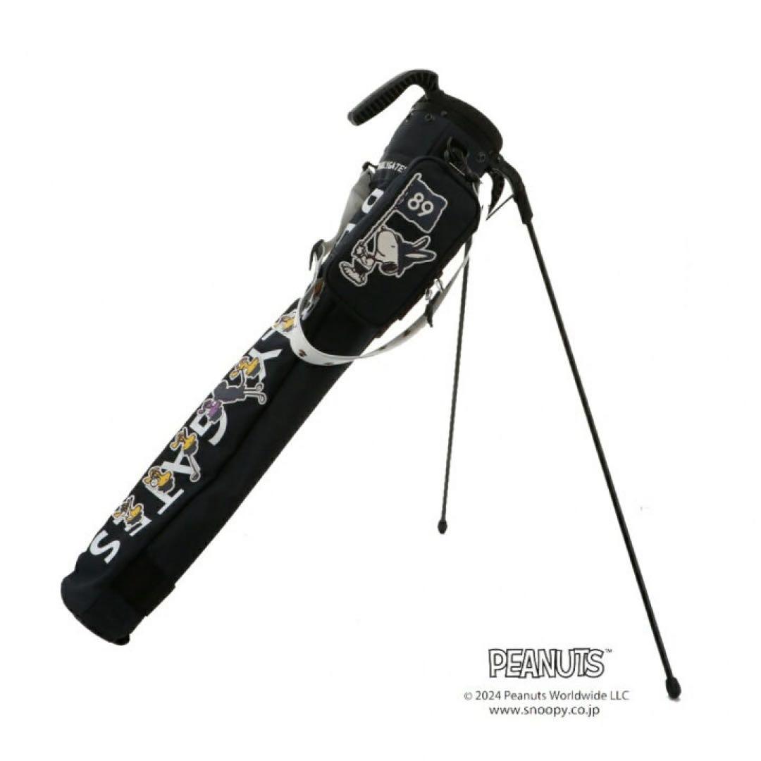 パーリーゲイツ セルフスタンドバッグ スヌーピーコラボ 5型 サブバッグ
