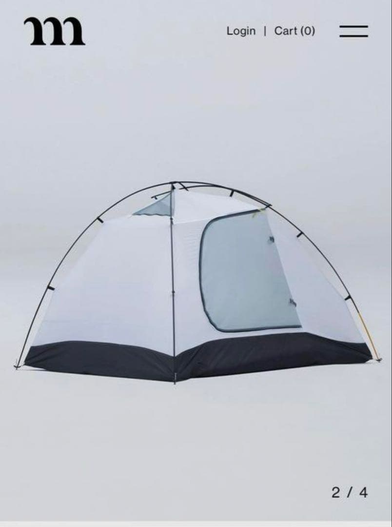 テント・タープ muraco RAPIDE X1-2P GREY