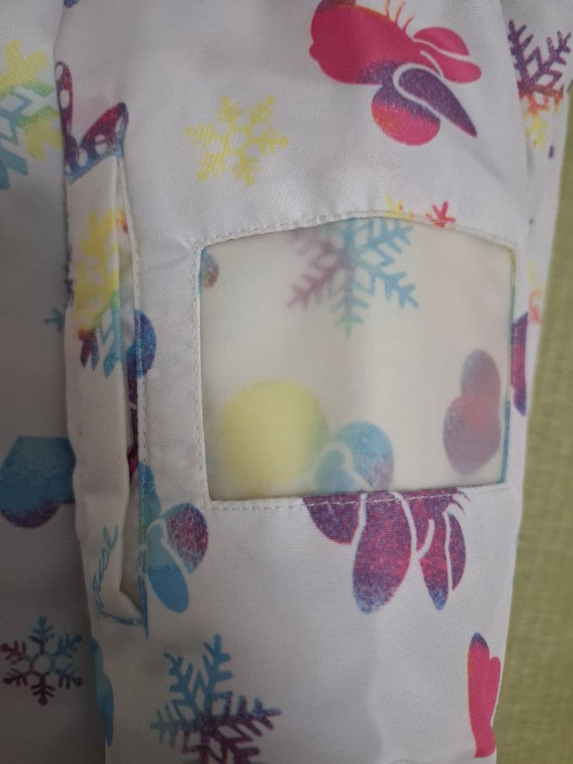 Disney ミニー スキーウェア グローブ、新品ゴーグルセット サイズ調整