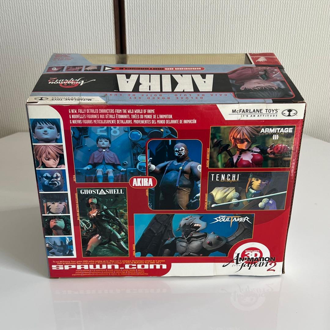 【未開封】マクファーレントイズ AKIRA アキラ 金田 フィギュア＆バイク