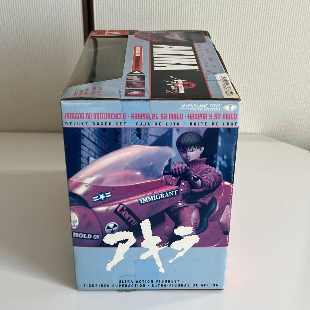 【未開封】マクファーレントイズ AKIRA アキラ 金田 フィギュア＆バイク