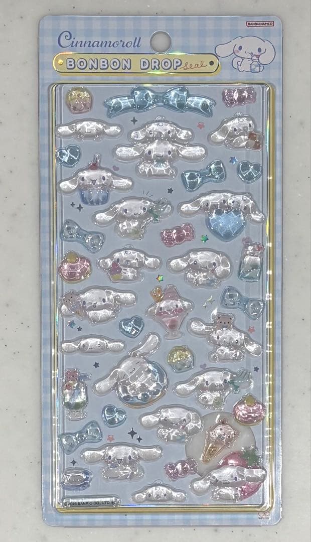 【正規品】ボンボンドロップシール☆第2弾☆サンリオ☆6枚セット