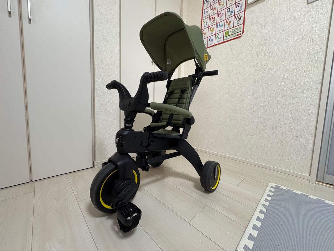 doona Liki Trike S3バケーションセットリキトライク カーキ