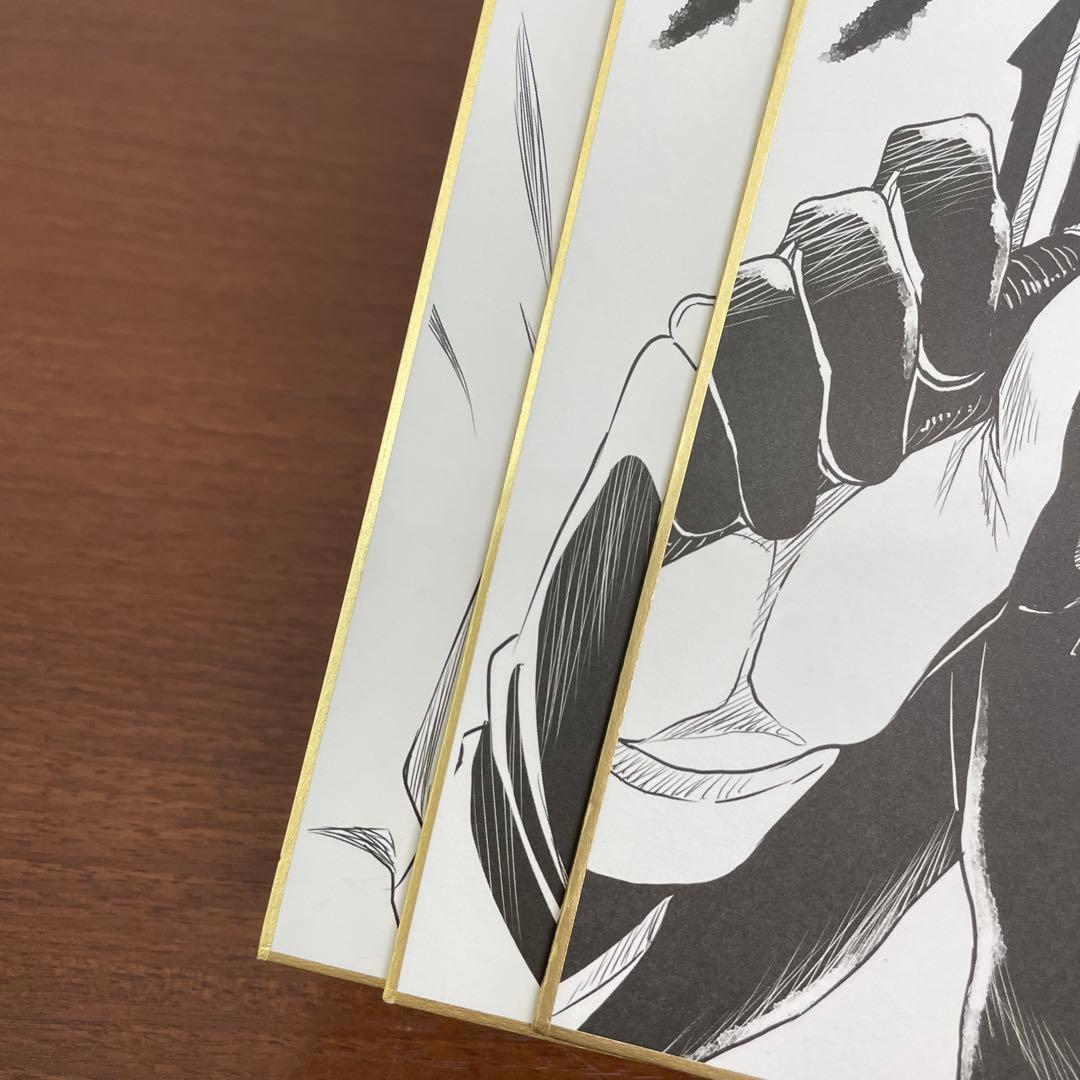 ❶BLEACH 千年血戦篇 Blu-ray＆DVD 購入特典 色紙 3枚セット